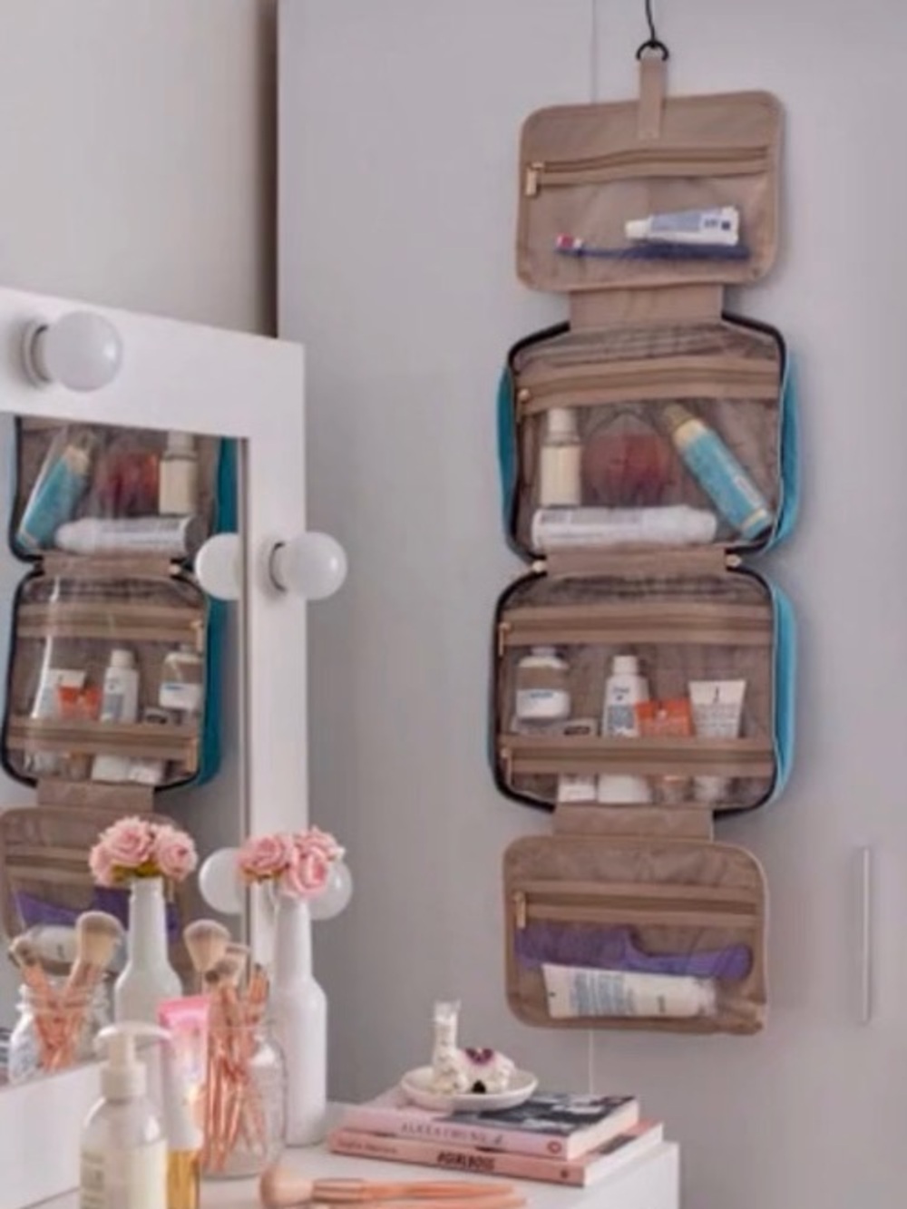 Hanging Toiletry Bag (purple)